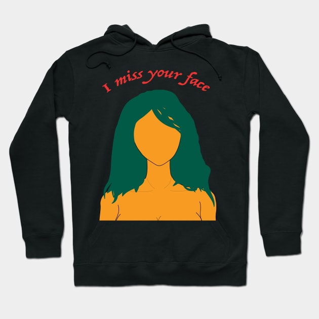 Face Me Hoodie by DesignJennifer